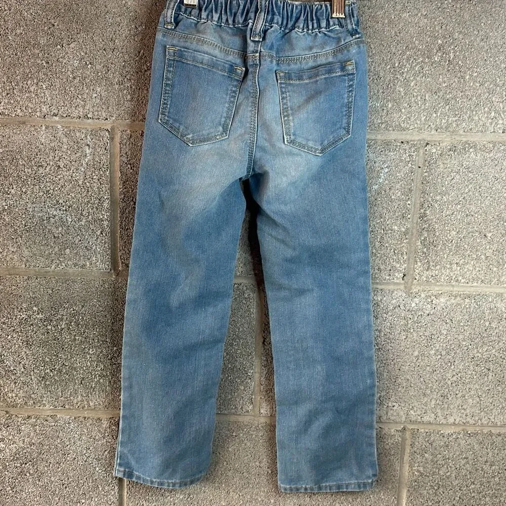 Old Navy Straight Leg Denim Jeans Boys Blue Size 5T